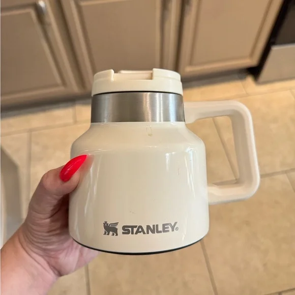 Starbucks and Stanley’s. One simply modern and one ello.
